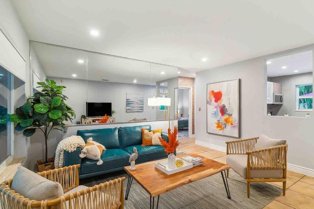Private Oasis With Pool Near Beaches, Dining & Las Olas Fort Lauderdale Eksteriør billede