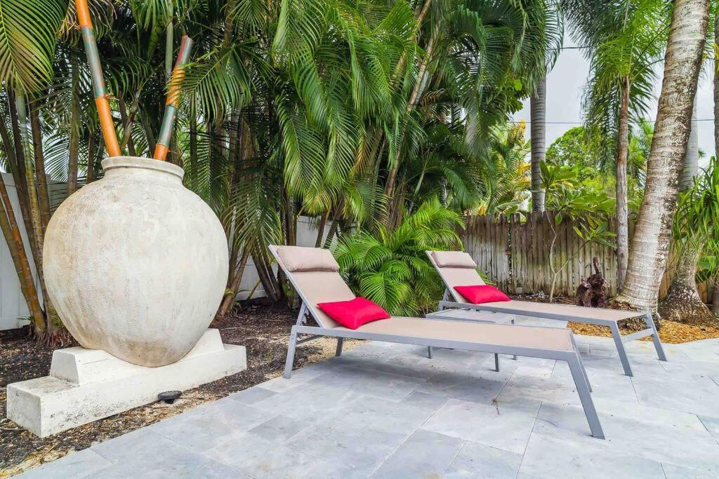 Private Oasis With Pool Near Beaches, Dining & Las Olas Fort Lauderdale Eksteriør billede