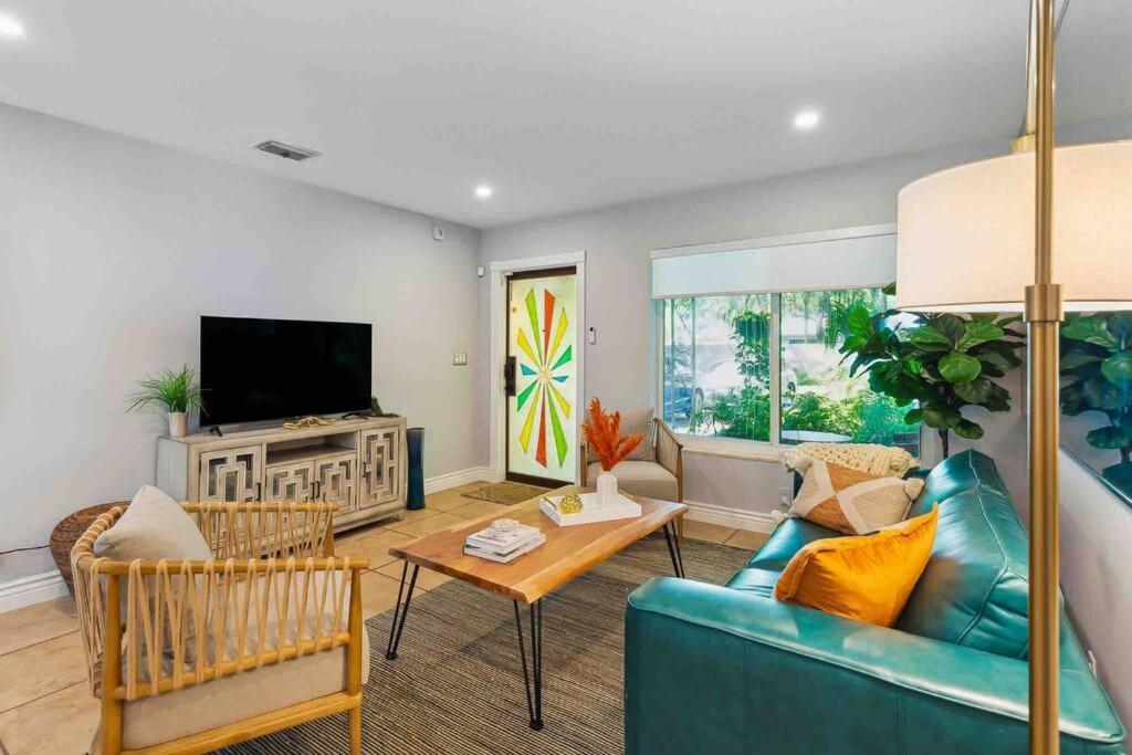 Private Oasis With Pool Near Beaches, Dining & Las Olas Fort Lauderdale Eksteriør billede