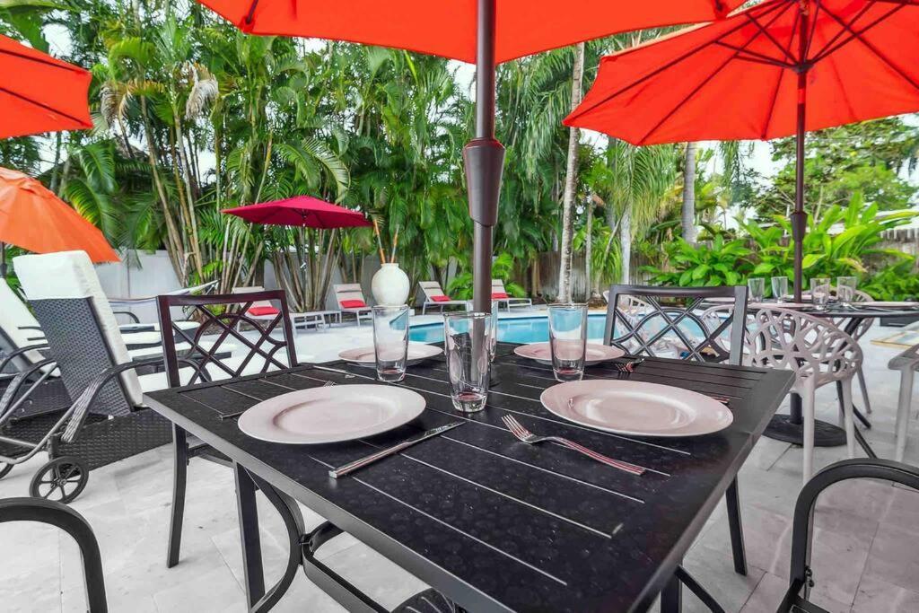 Private Oasis With Pool Near Beaches, Dining & Las Olas Fort Lauderdale Eksteriør billede